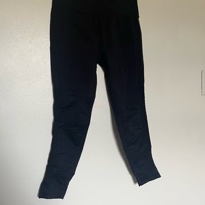 Fabletics Black Leggings with Mesh